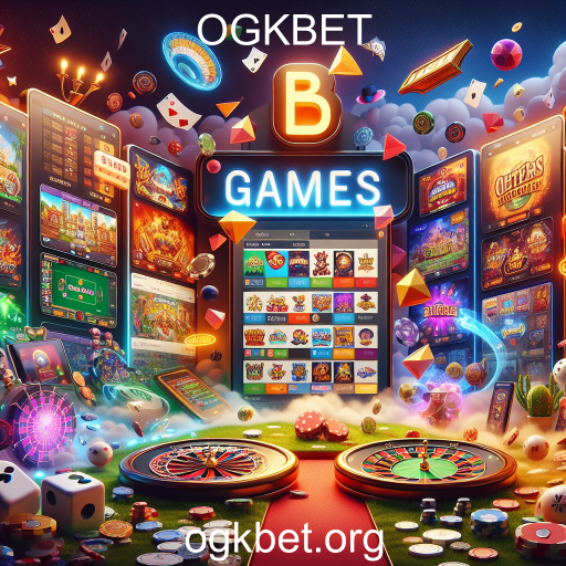 Explorando a Categoria 'Jogos' do OGKBET: Entretenimento e Desafios em um Só Lugar